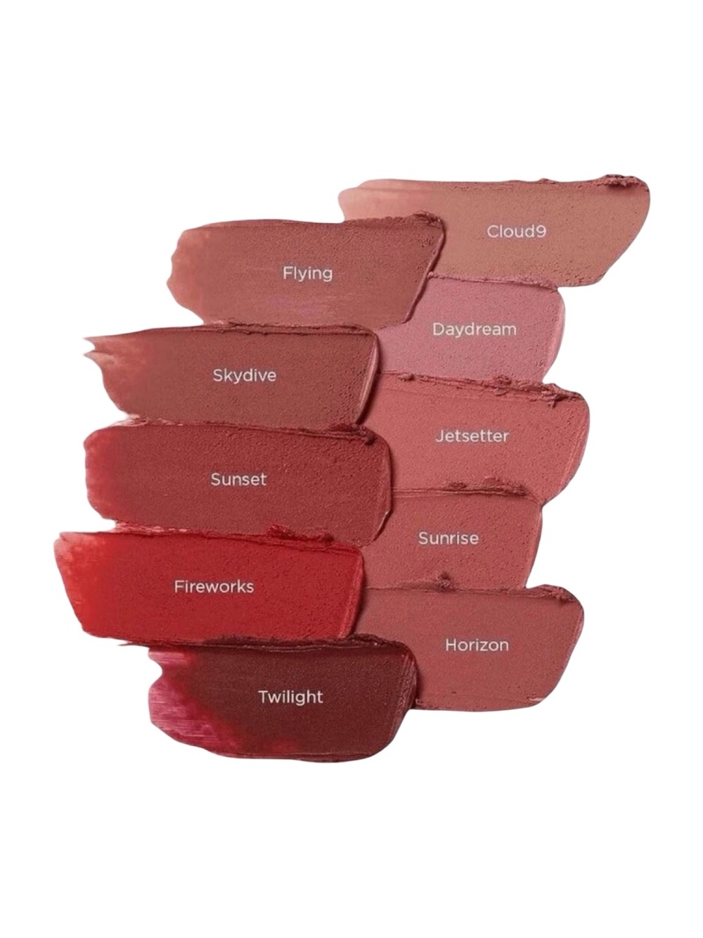 Joah Air Light Satin Lipstick Bundle - 6 Lipsticks - 0.18 oz x 6